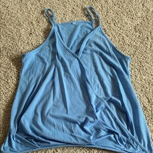 Baby Blue Summer Women's Tank Top